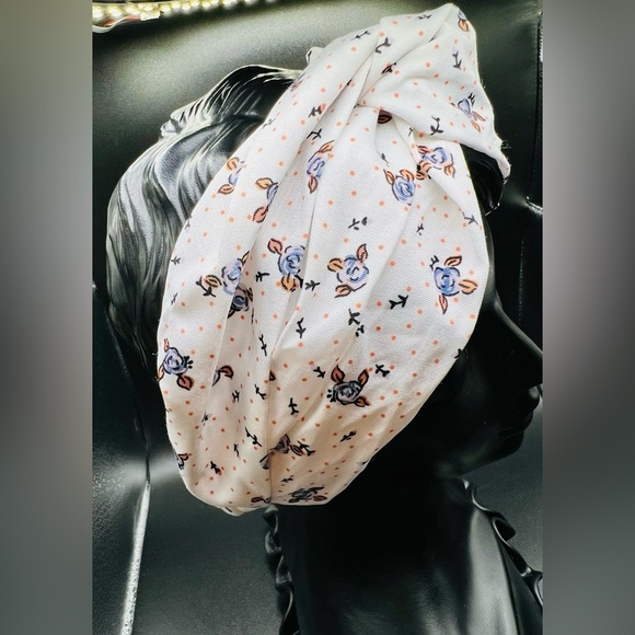 New Floral Print Head Wrap - Picture 4 of 5